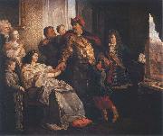 Pozegnanie Jana III z rodzina przed wyprawa wiedenska, Wojciech Gerson